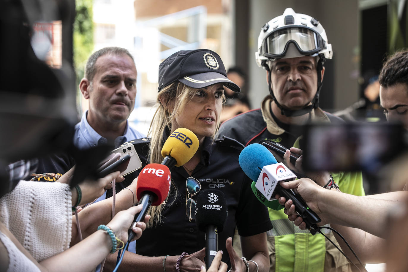 Conmoción en Logroño por el desplome del edificio de Adoratrices