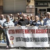 UGT y CCOO exigen una investigación profunda sobre el derrumbe porque «algo ha fallado»