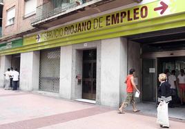 Oficina de Empleo de Logroño.