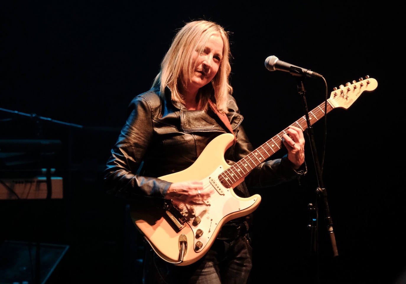 Aurora Beltrán en directo.