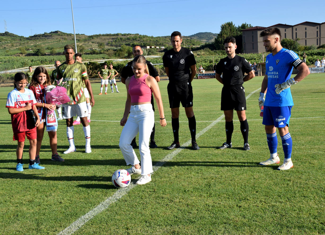 Imágenes del partido entre SD Logroñes y Mirandés