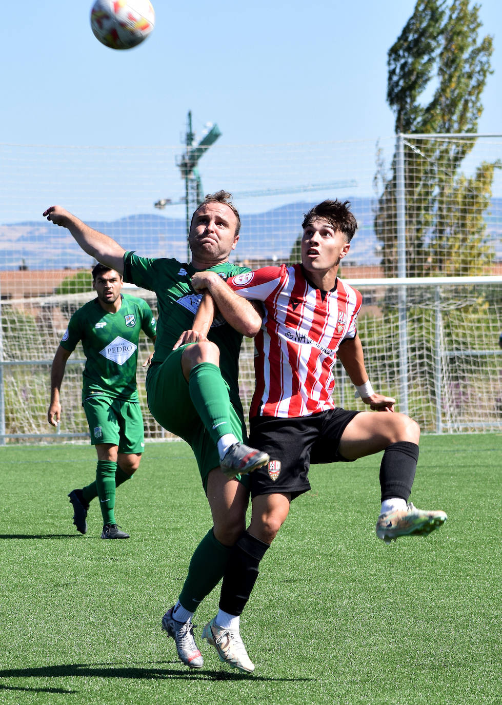 Imágenes del partido entre la UDL y Berceo