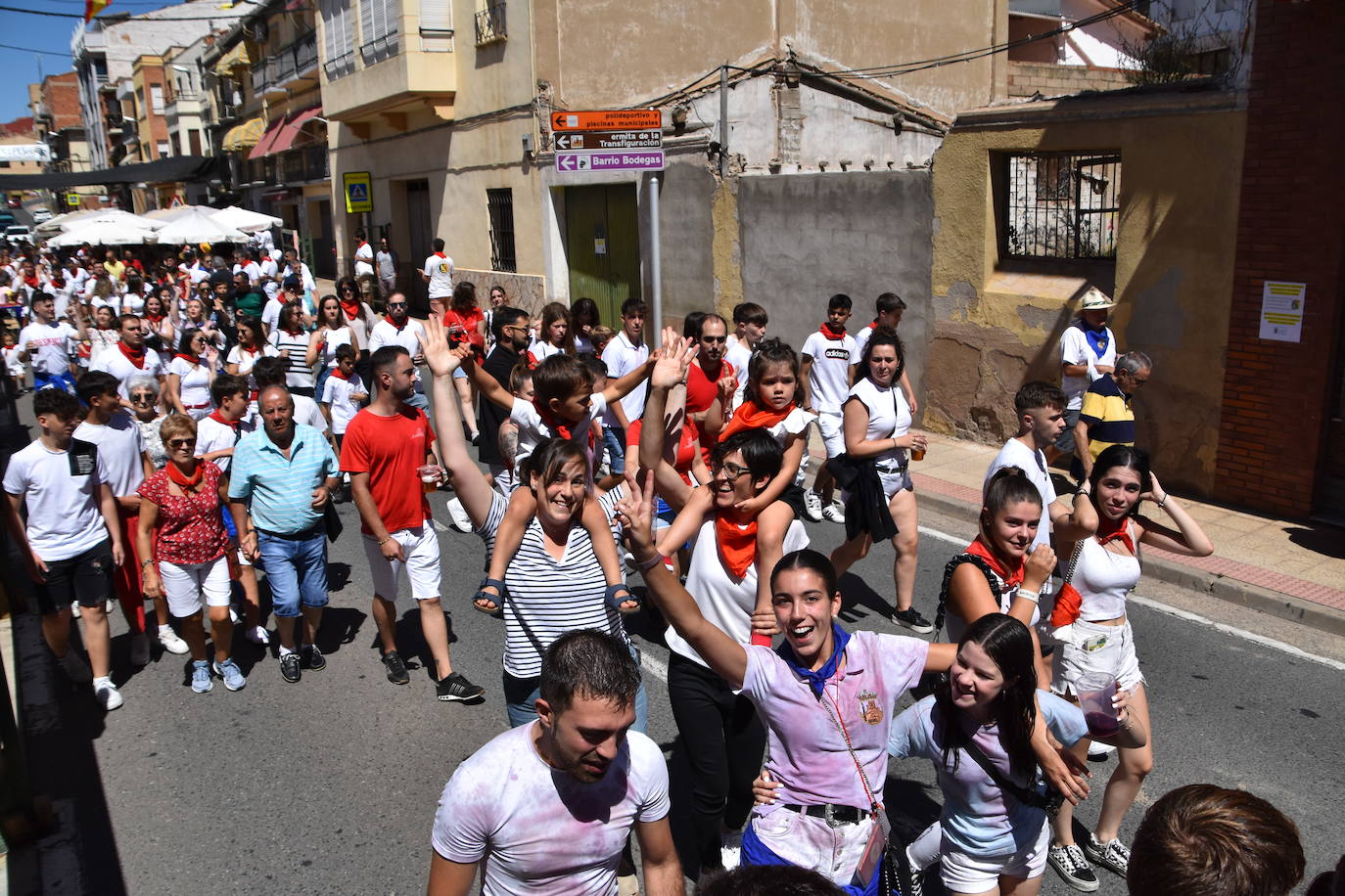 Inicio de fiestas en Quel