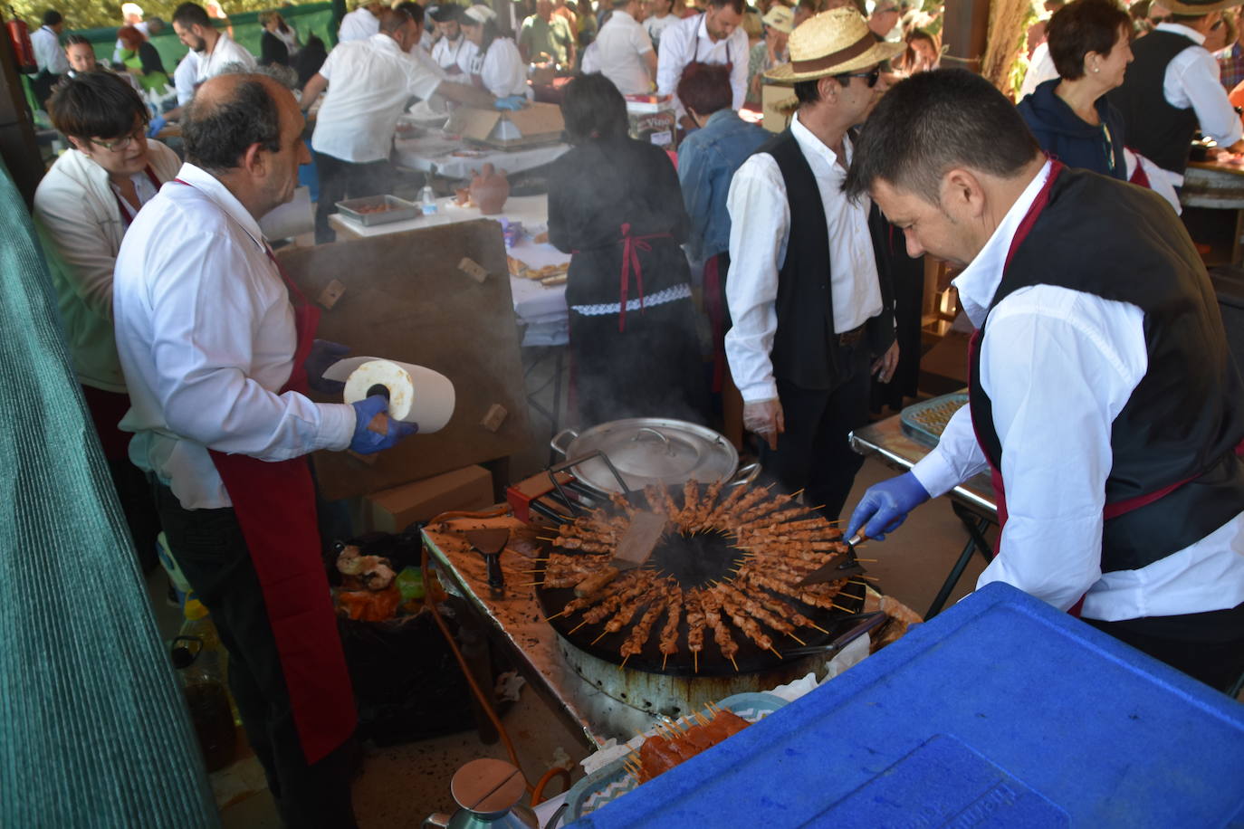 Fiesta de la molienda en Ocón