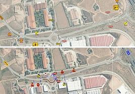 El corte se hará en dos fases.