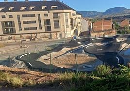 Villamediana perfila su 'pump track'