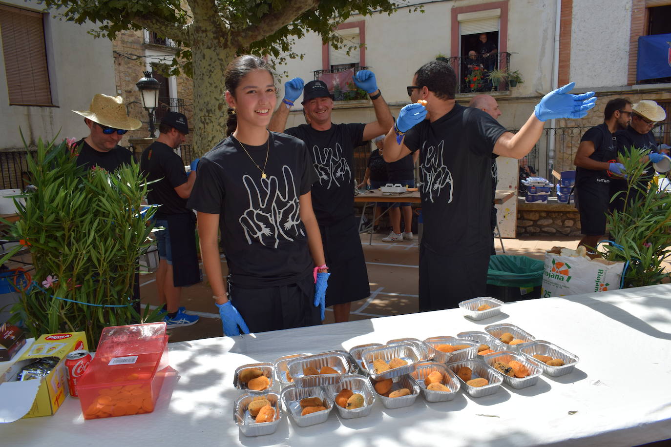 Las imágenes de la jornada solidaria en Torrecilla