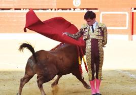 Fabio Jiménez, el año pasado en la plaza de Alfaro.