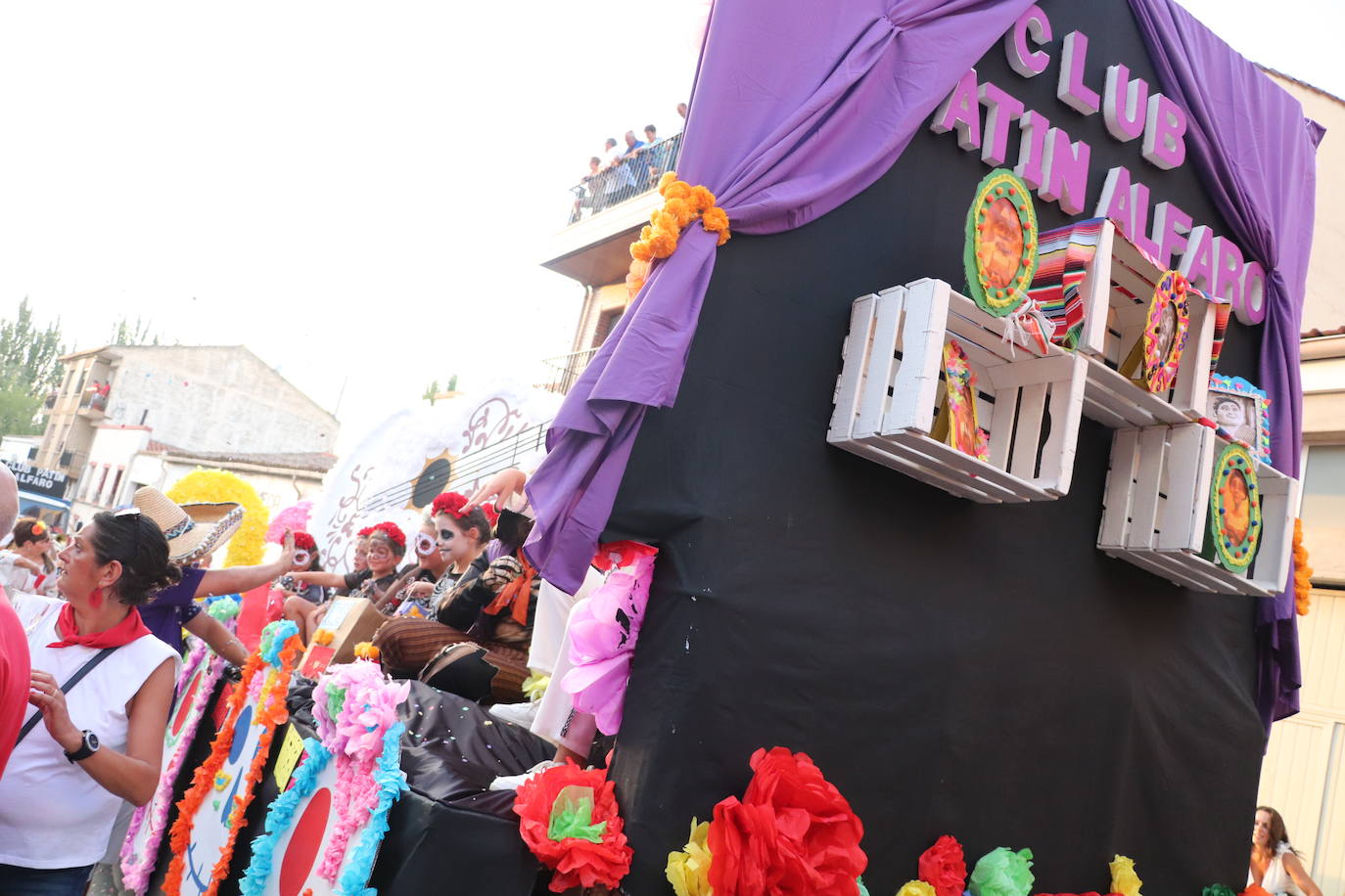 Carrozas de las fiestas de Alfaro