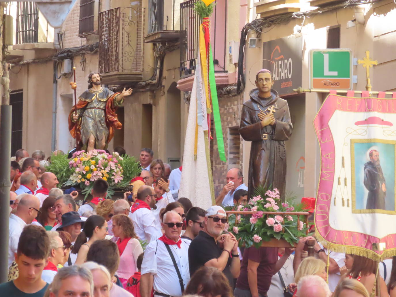 Día grande de las fiestas en Alfaro