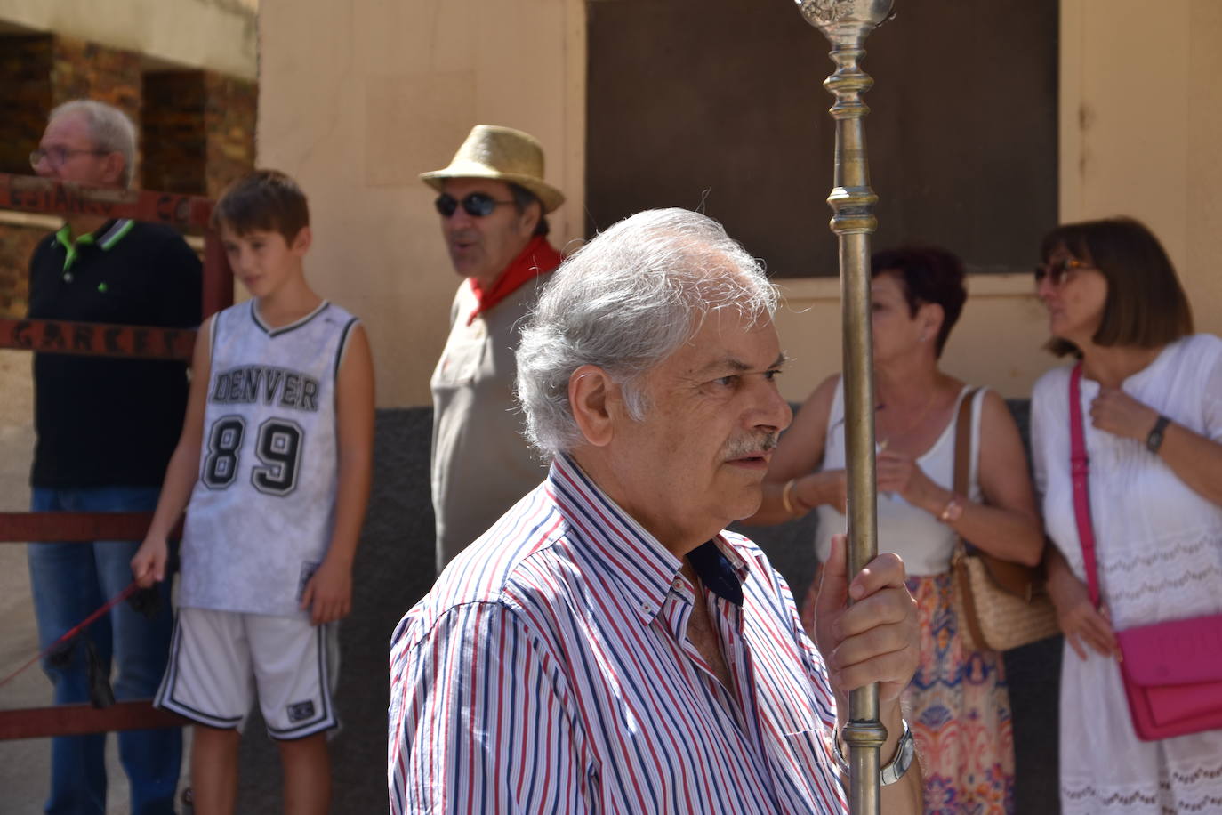 La procesión de la Asunción en Aguilar