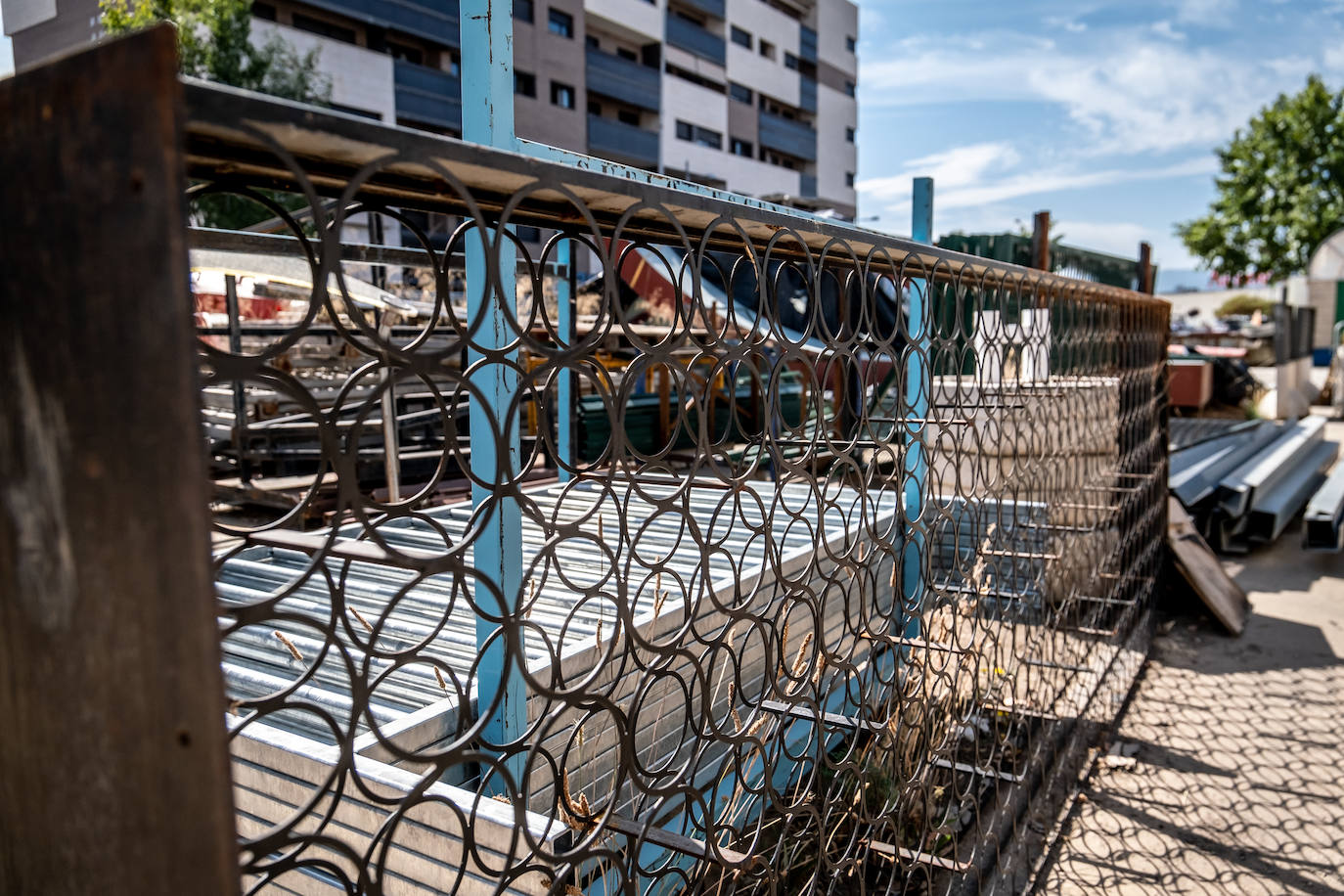 Los objetos que acumula el Parque de Servicios