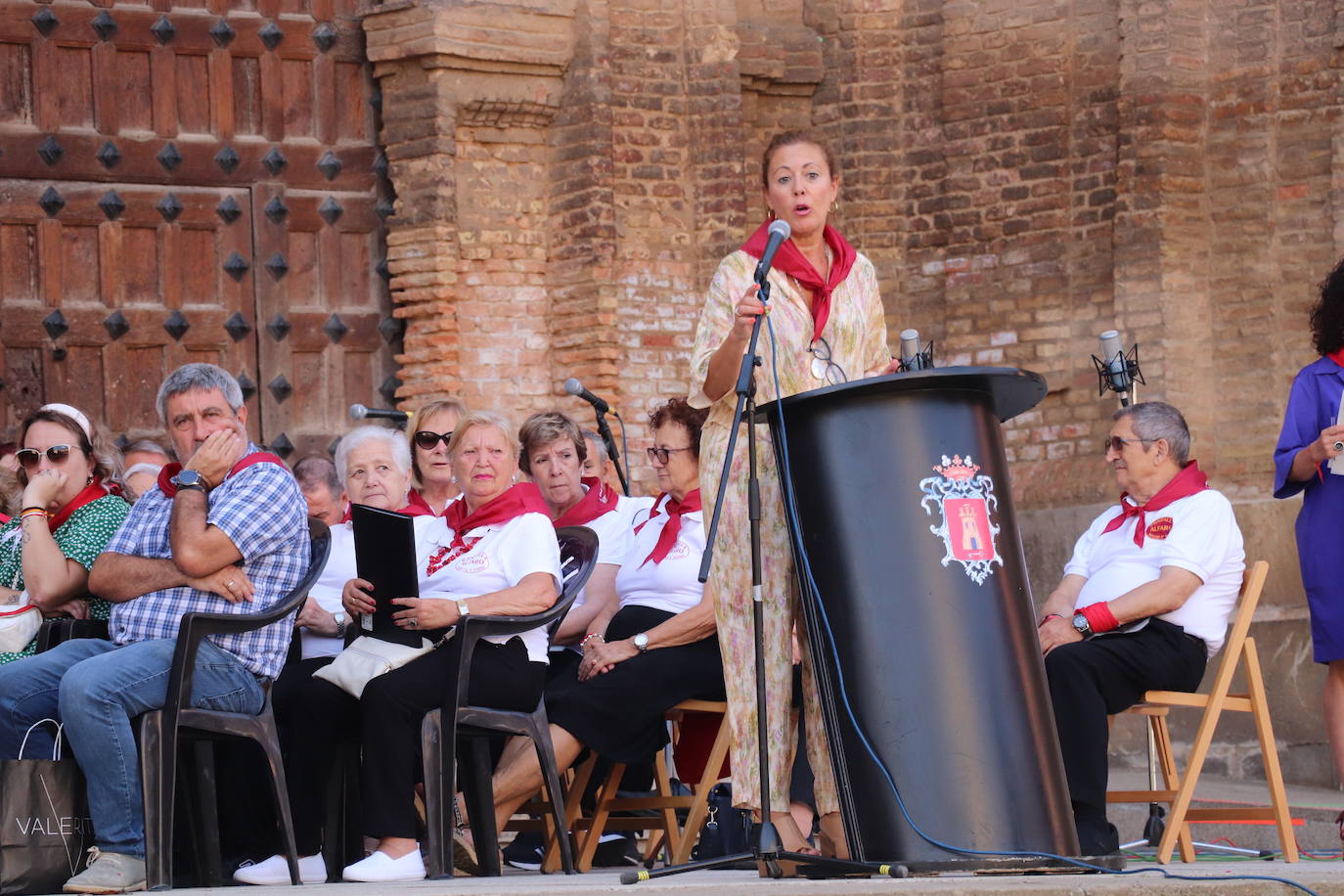 Los mayores protagonizan la fiesta en Alfaro