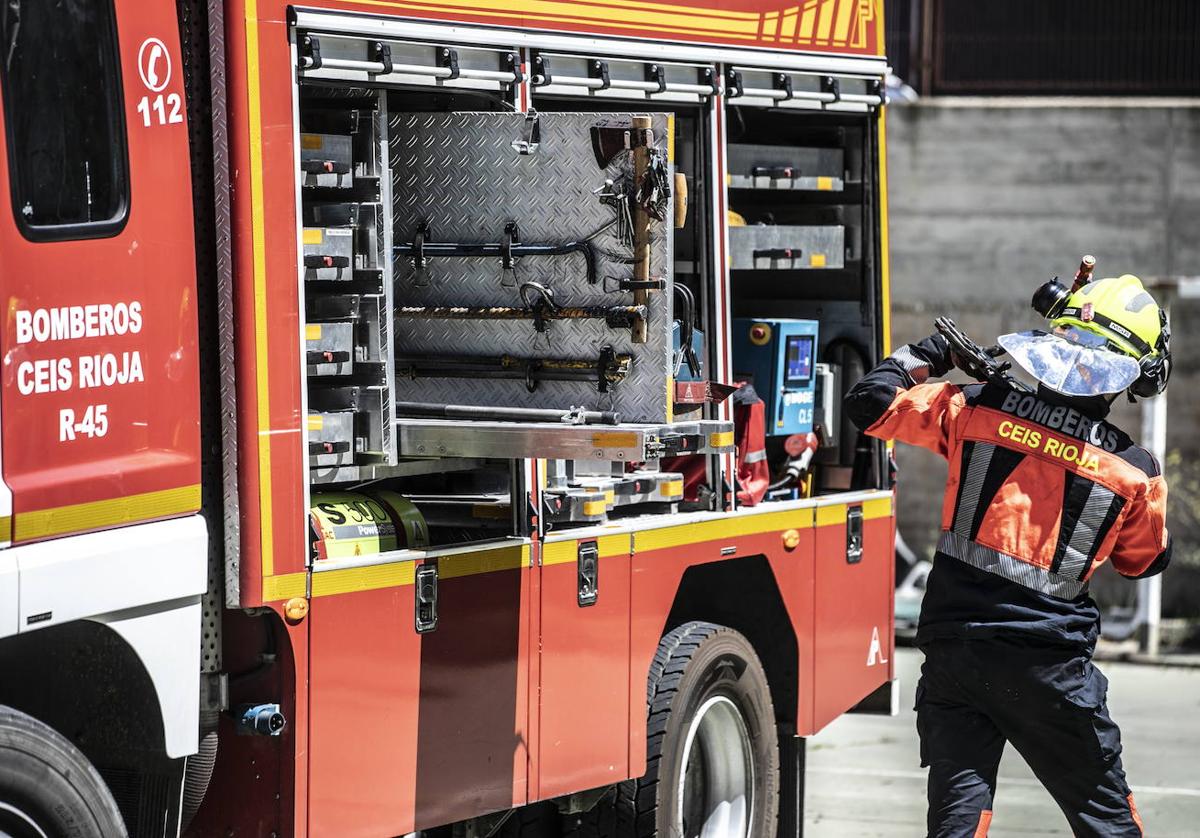 Parque de bomberos del CEIS Rioja.