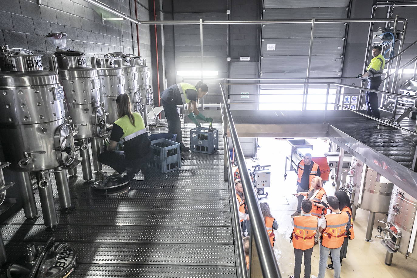 Instalaciones de Campo Viejo, una de las bodegas de Pernod Ricard en Rioja