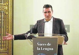 Ignacio García, director de Voces de la Lengua.