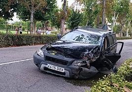 El estado del vehículo tras el accidente