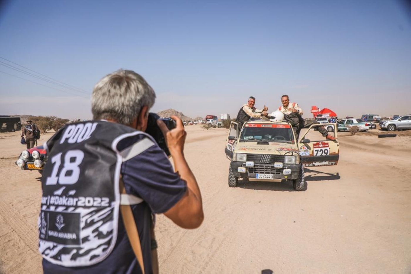 Manuel Capelo y Emilio Benito acudirán con el Panda con el que compitieron en el Dakar.