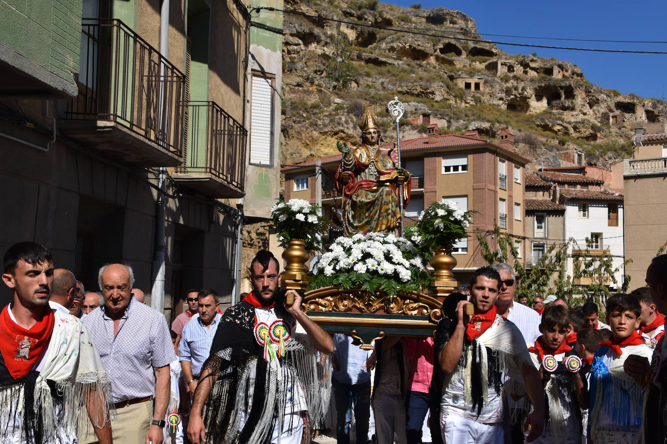 Día grande en las fiestas de Cervera