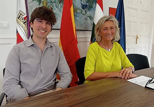 Mario Cornago y Mónica Arceiz.