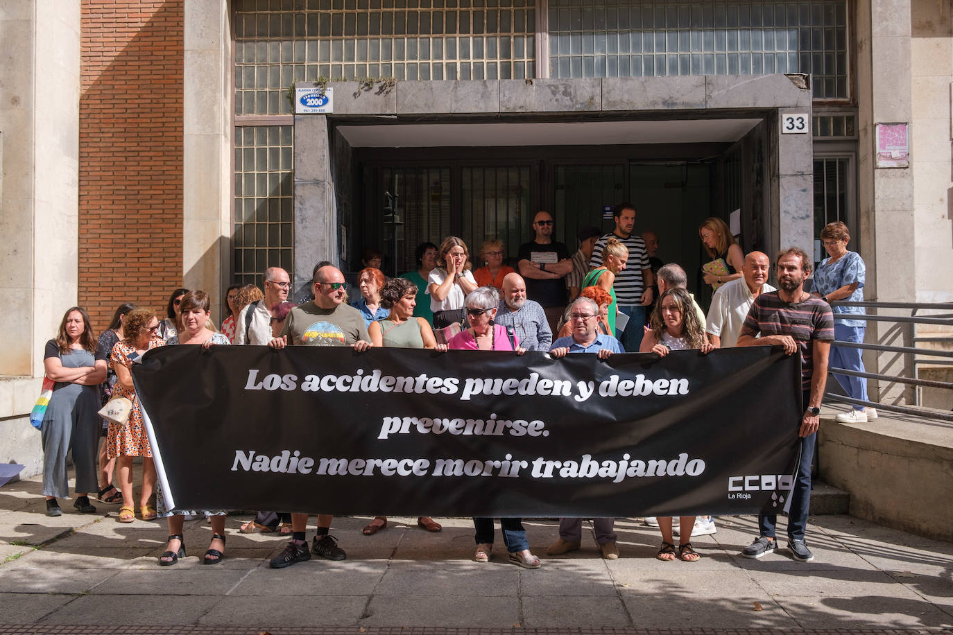 CC OO La Rioja también denunció la falta de recursos de prevención.