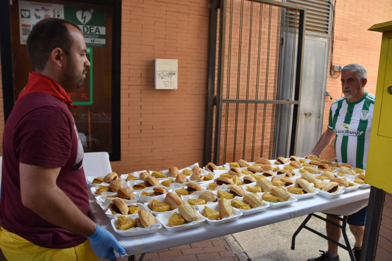 Día de bocatas en Pradejón