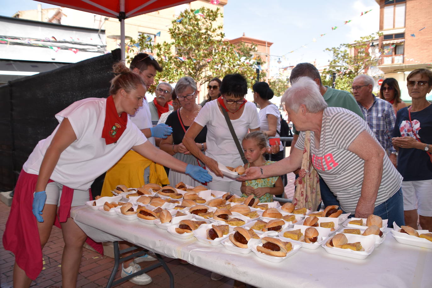 Día de bocatas en Pradejón