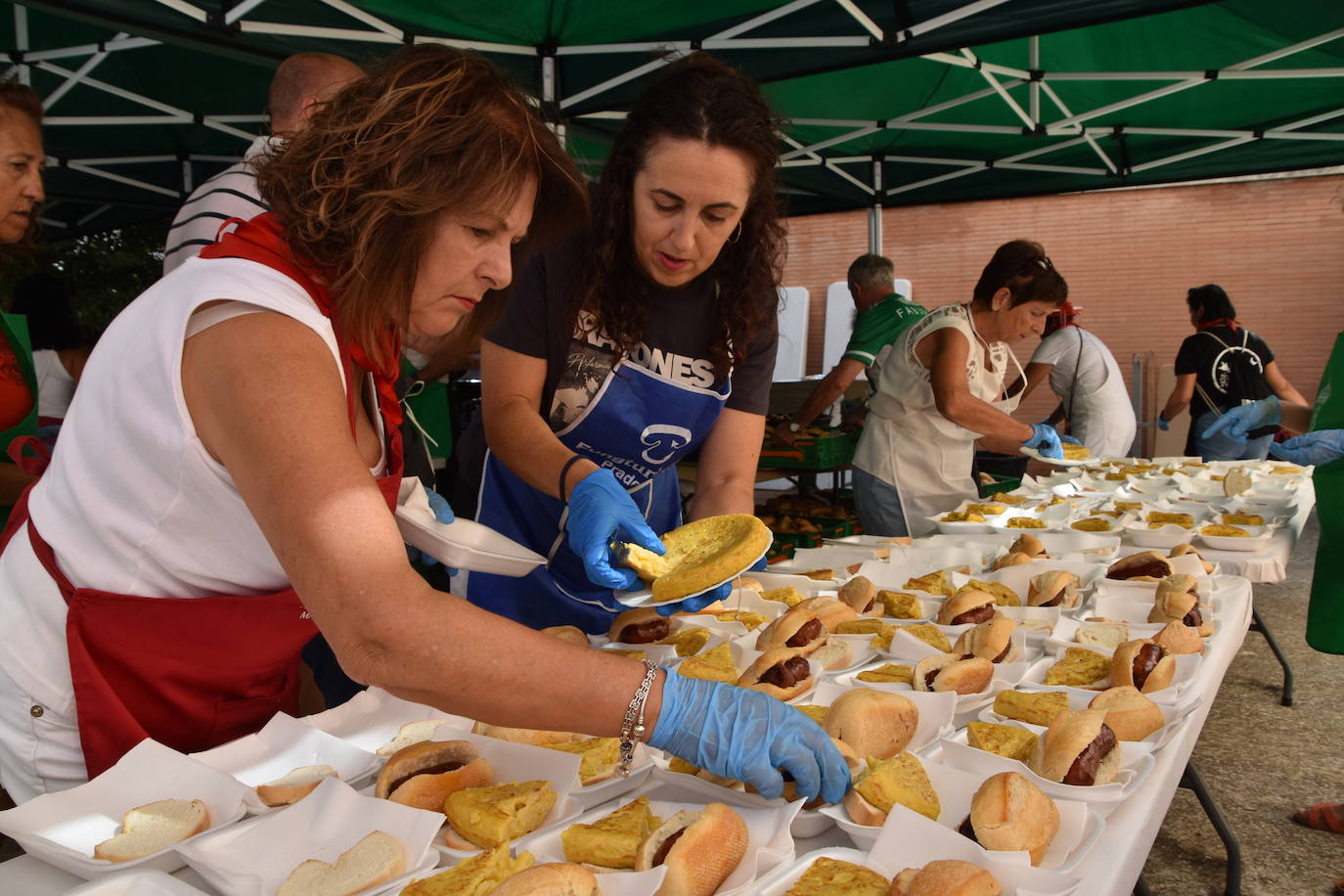 Día de bocatas en Pradejón