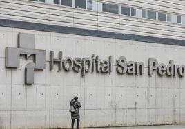 Hospital San Pedro en Logroño.