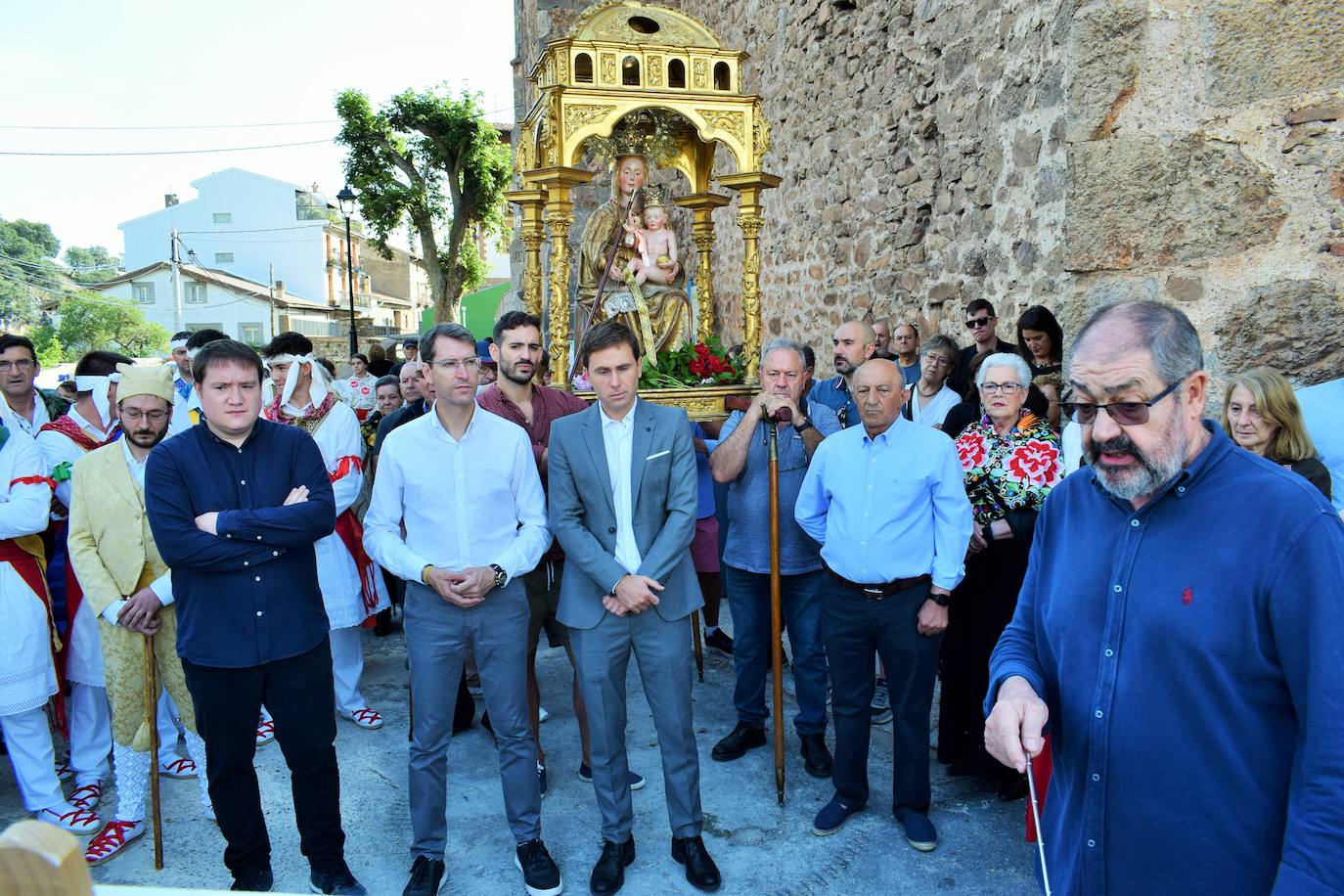 Reinauguración del puente de Ortigosa