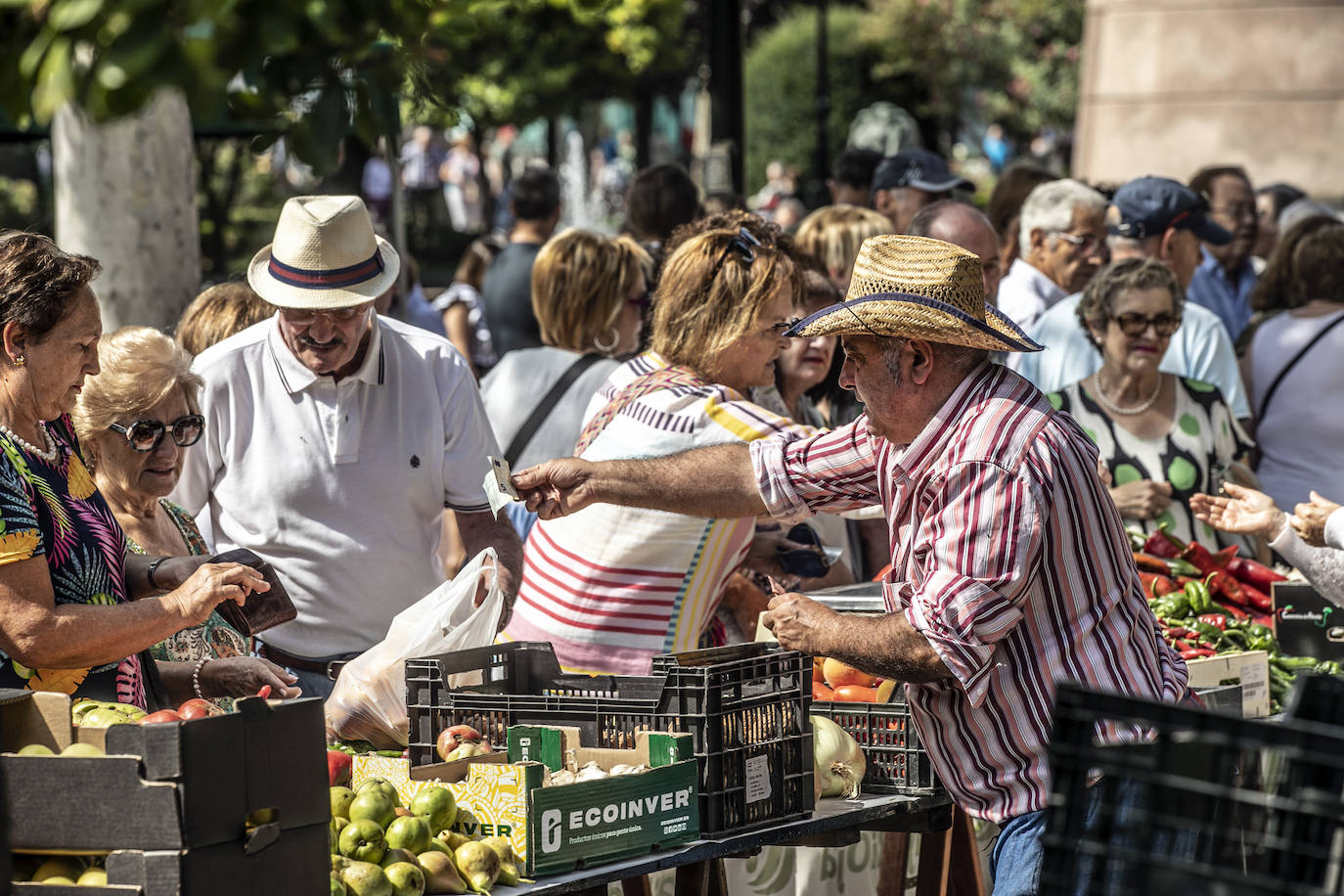 El Espolón acogió el 54 Concurso Agrícola de La Rioja