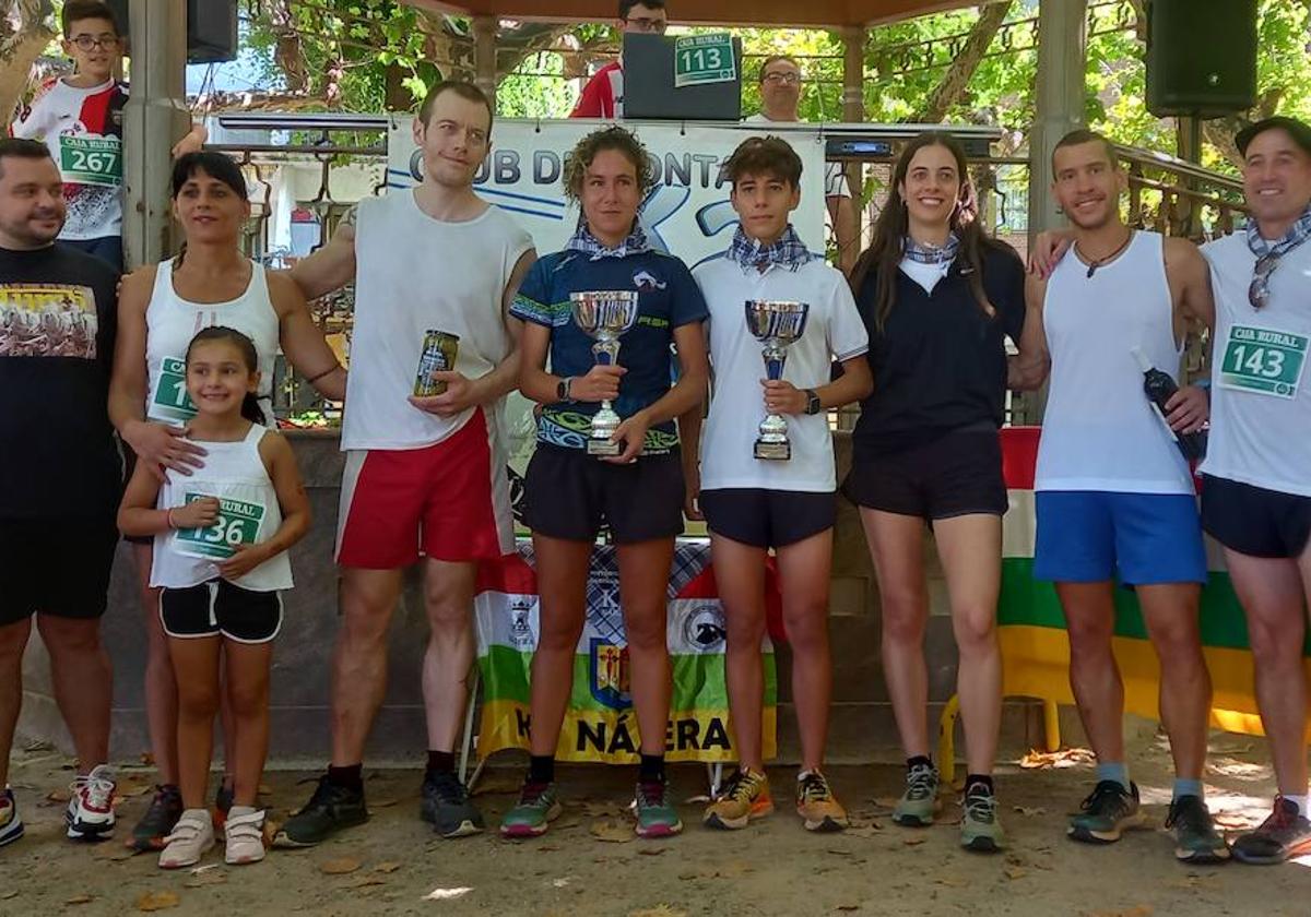 Monforte y Sáez se coronan en la Subida al Castillo de Nájera