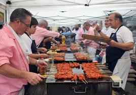 Degustaciones del día de San Bernabé en Logroño.