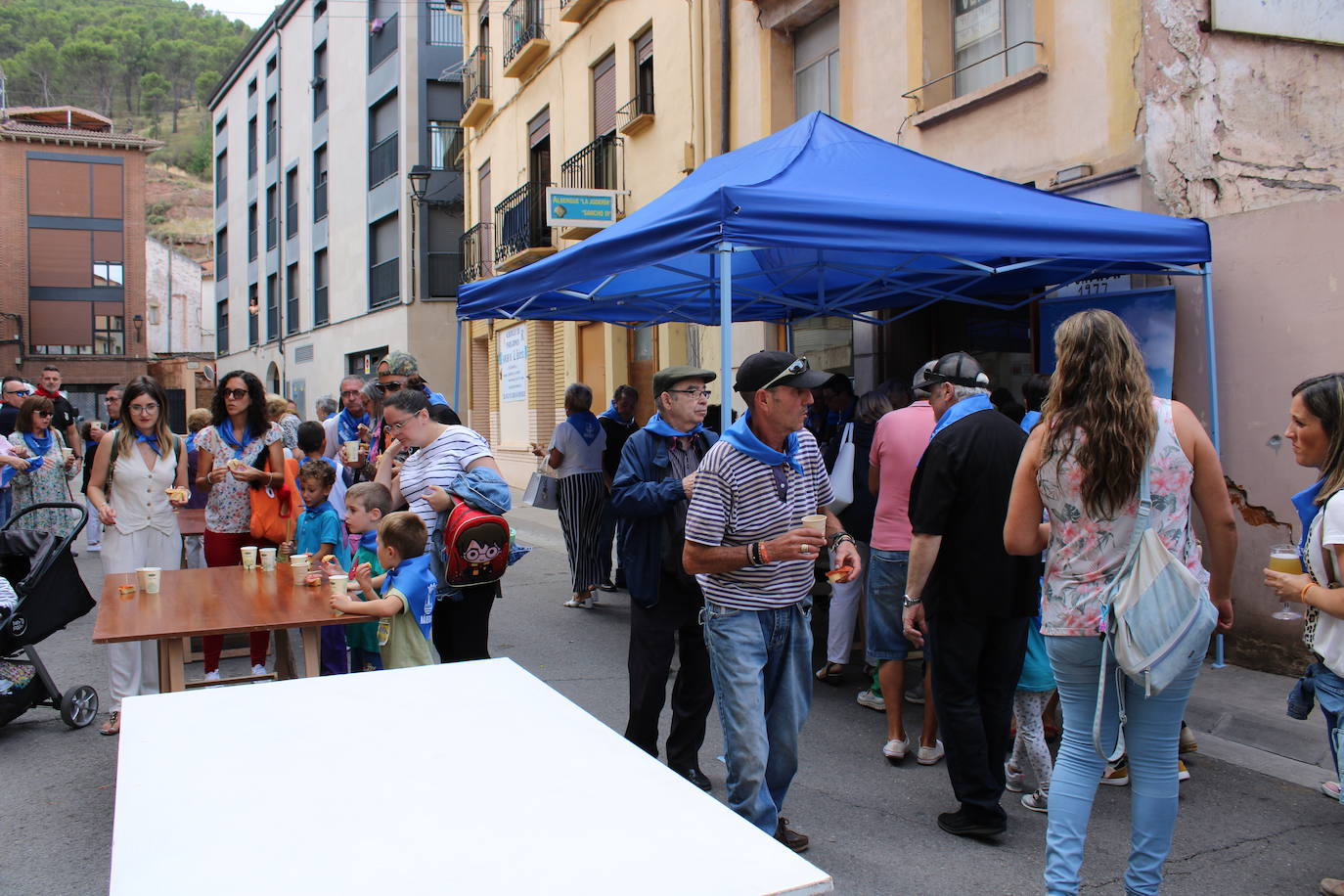 Arrancan las fiestas de septiembre con el chupinazo en Nájera