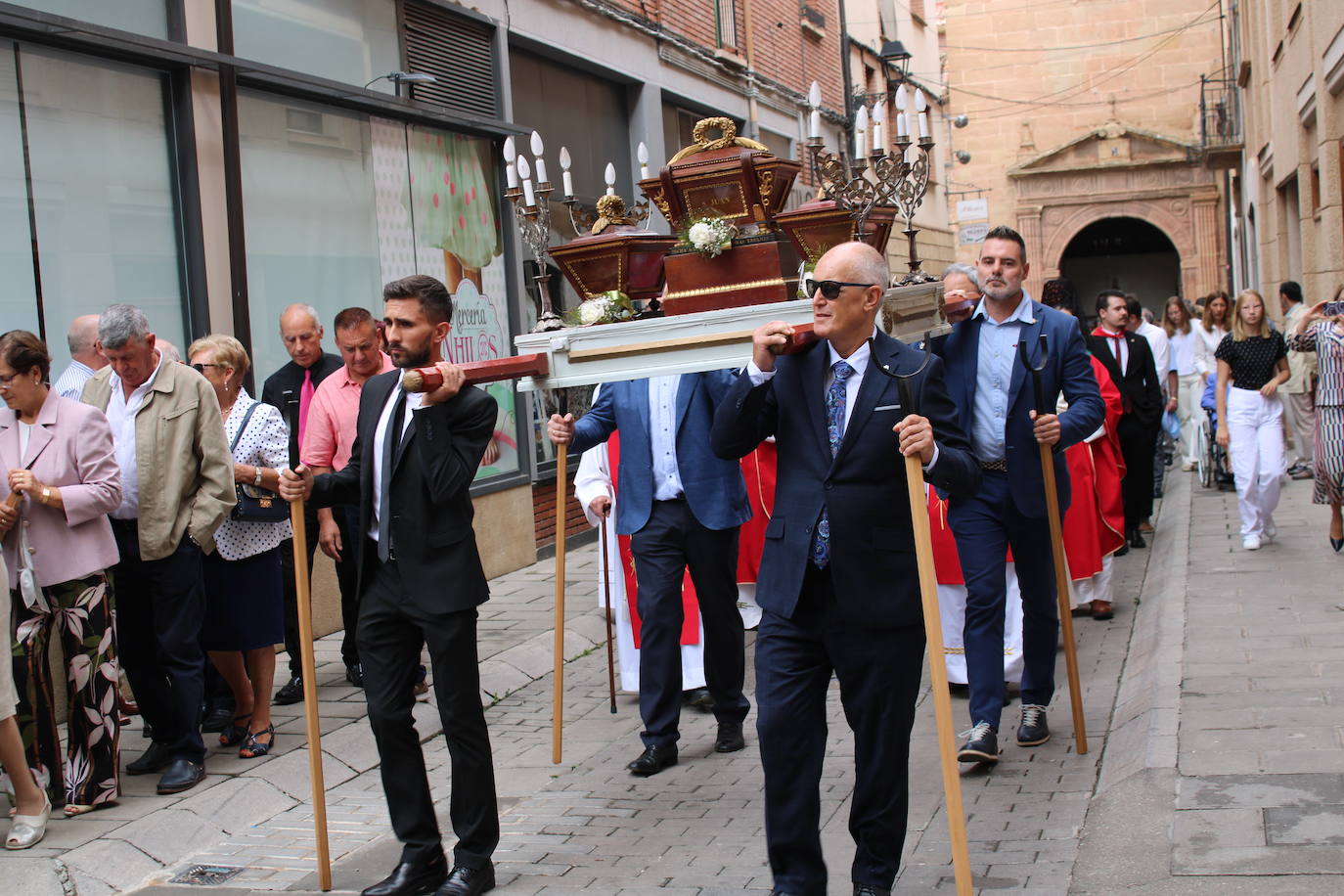 Nájera honra a su santo en su día grande