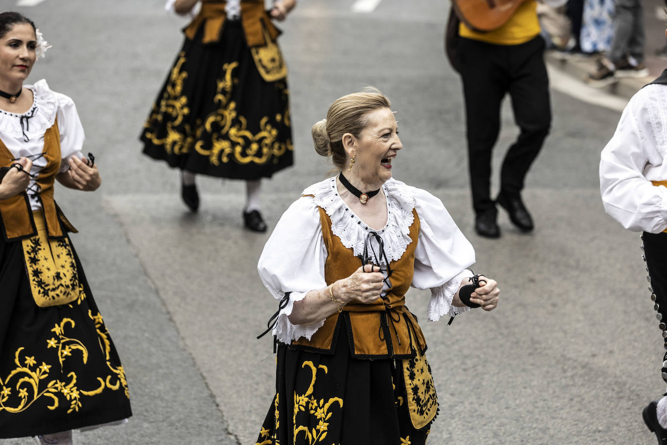 Desfile de carrozas de las fiestas de San Mateo