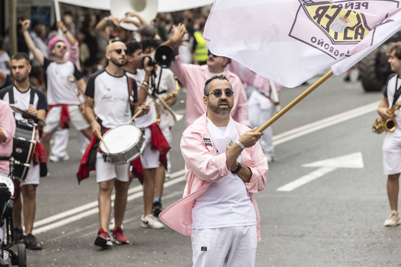 Desfile de carrozas de las fiestas de San Mateo