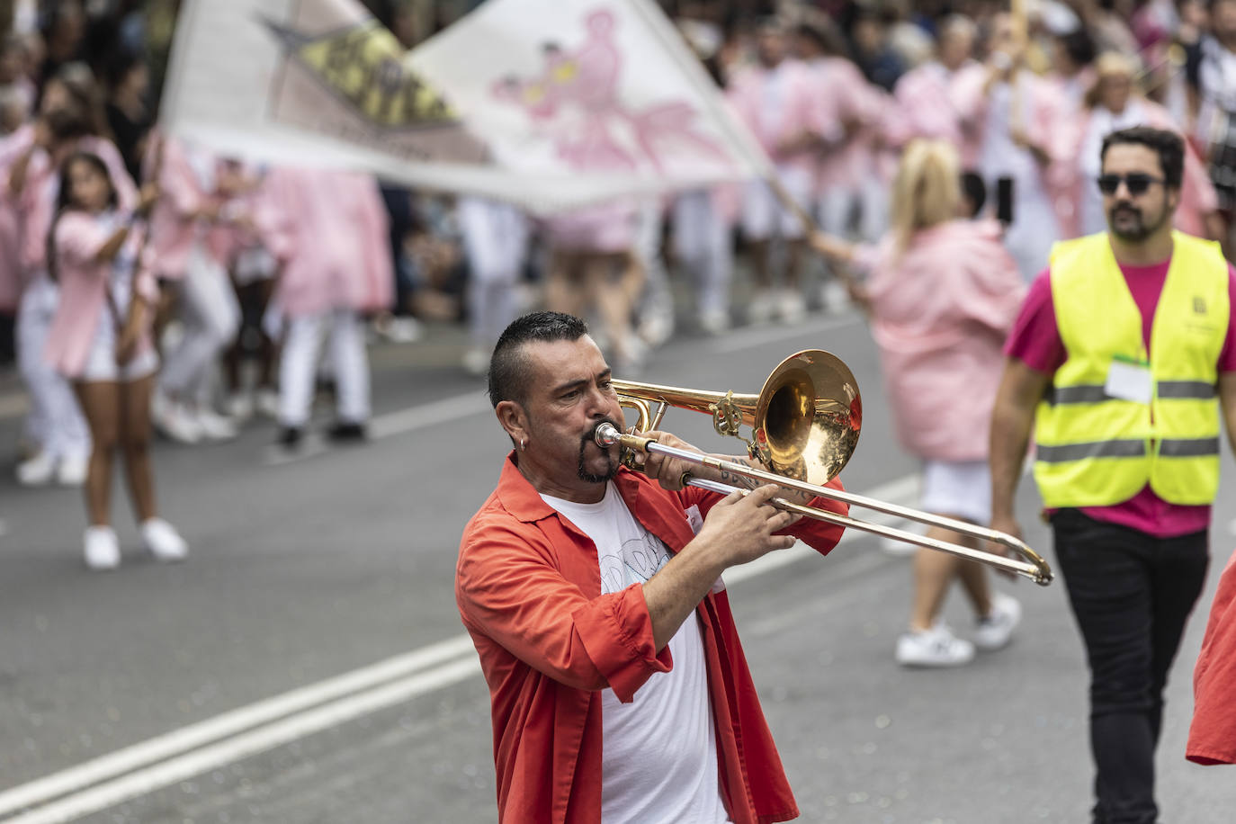 Desfile de carrozas de las fiestas de San Mateo