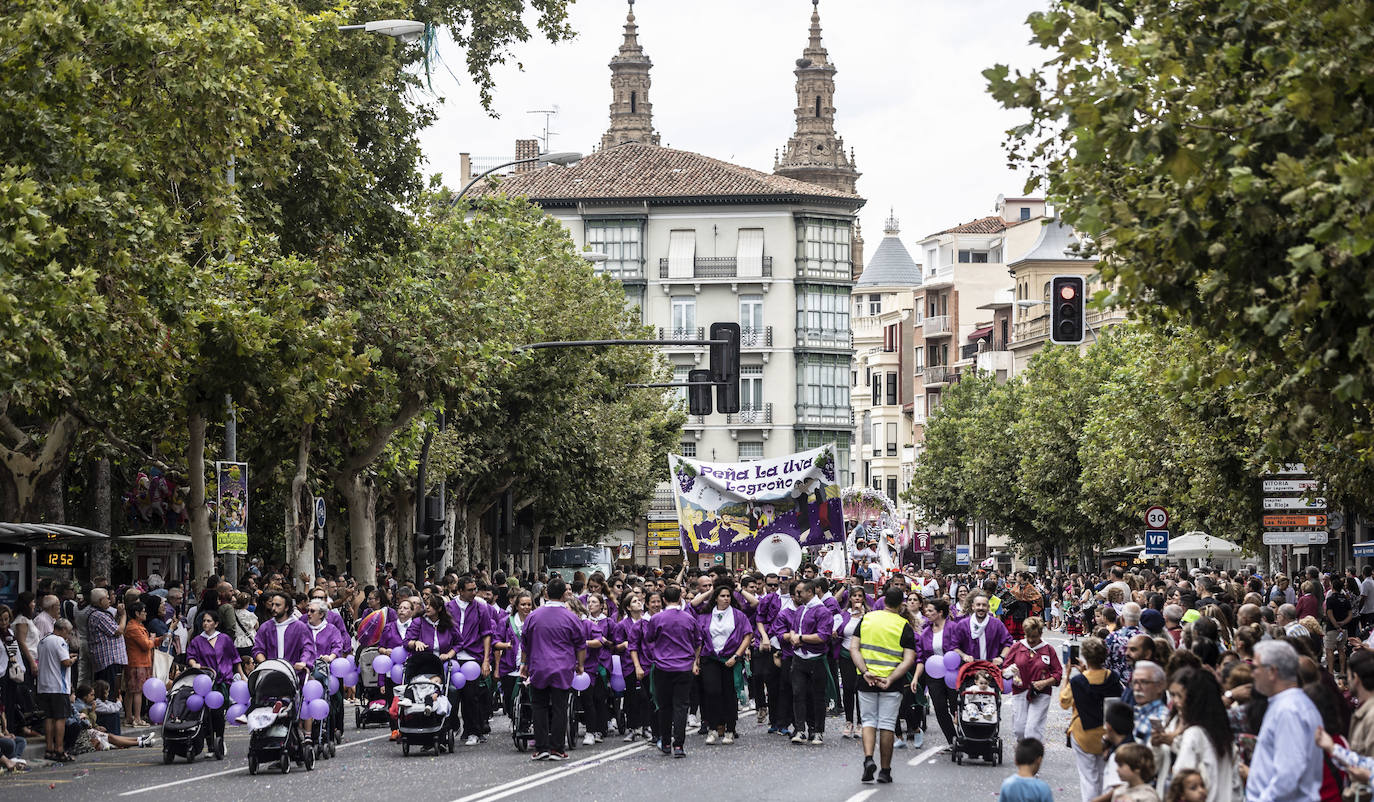 Desfile de carrozas de las fiestas de San Mateo