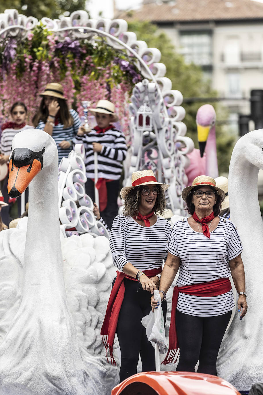 Desfile de carrozas de las fiestas de San Mateo