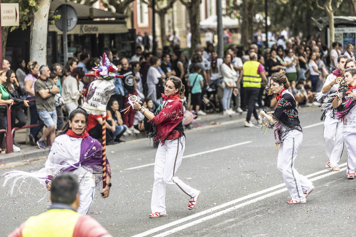 Desfile de carrozas de las fiestas de San Mateo