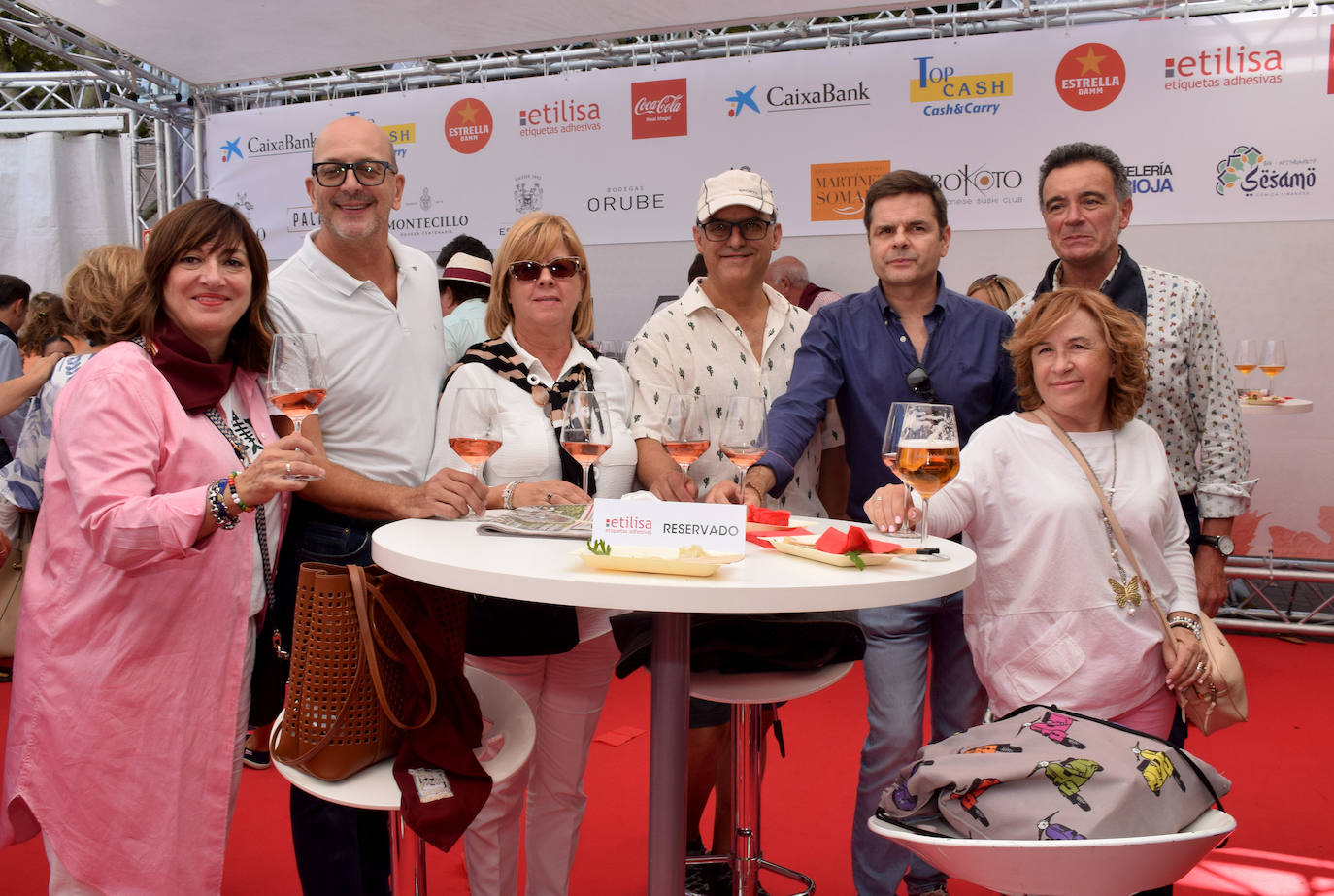 Mercedes Cerrolaza, Pedro Díez, María Jesús Barrios, José Luis Hernando, César Barrios, Josu.