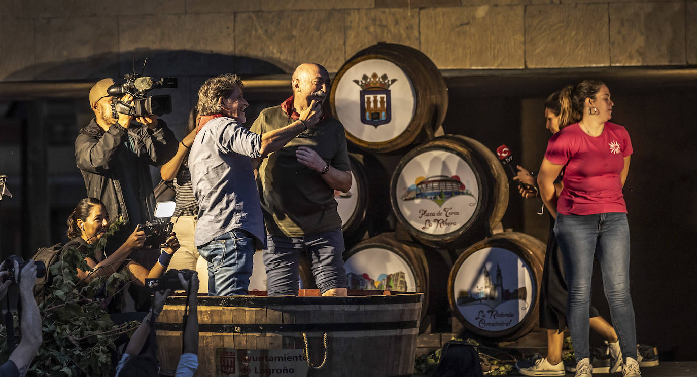 Pisado popular de la uva