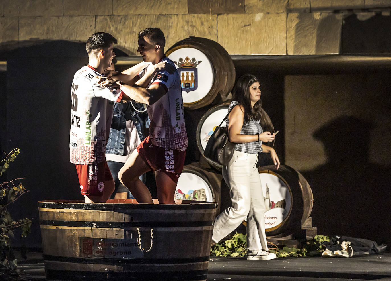 Pisado popular de la uva