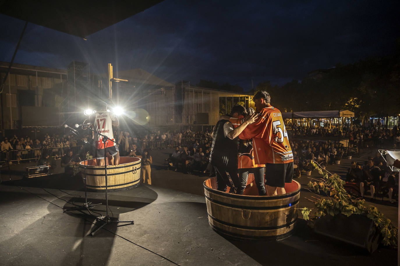 Pisado popular de la uva