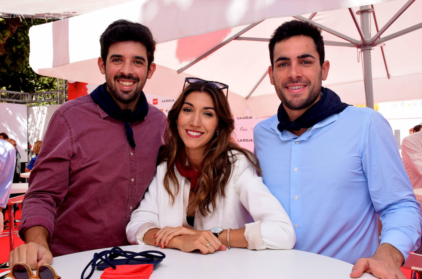 Javier Abad, Laura Martínez Soto y Guillermo Roldán.
