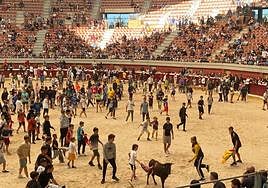 Muchos saltos y arte riojano en La Ribera