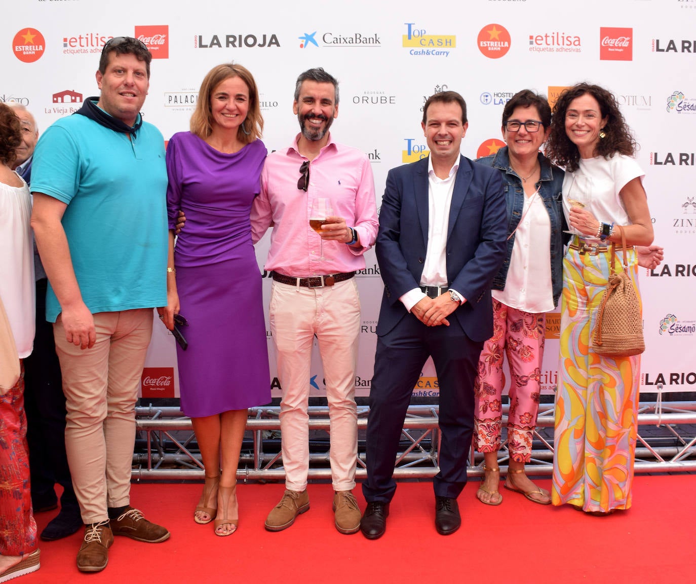 Álvaro Mayoral, Estrella Domínguez, Antonio Oliván, Íñigo Latorre, Mª José Lumbreras y Mª Ángeles Castro