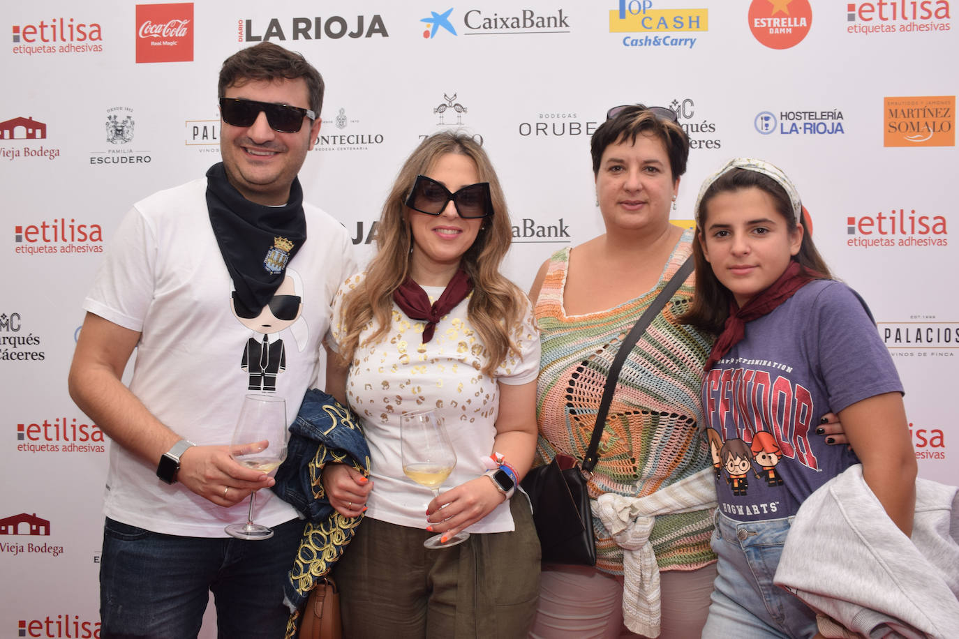 Pedro Muro, Isabel Virumbrales, Verónica Martínez y Erika Rodríguez