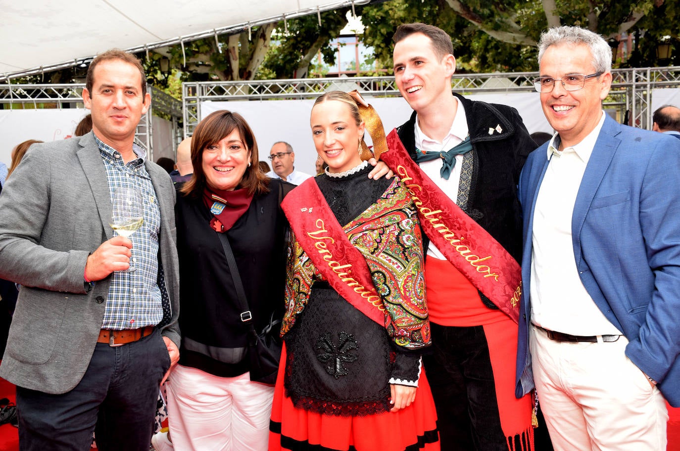 Alberto Ruiz, Merche Cerrolaza, Lucía Yubero, Félix Ángel Jalón y Dani Martínez